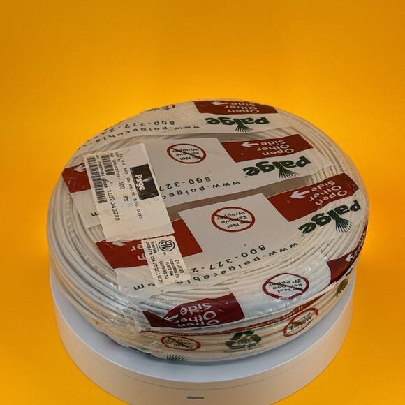 Paige Datacom 500ft Bulk Sound/Security Cable 22/4c Sol CM White - Picture 10 of 16